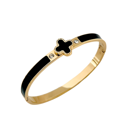 Alaya Black Bangle