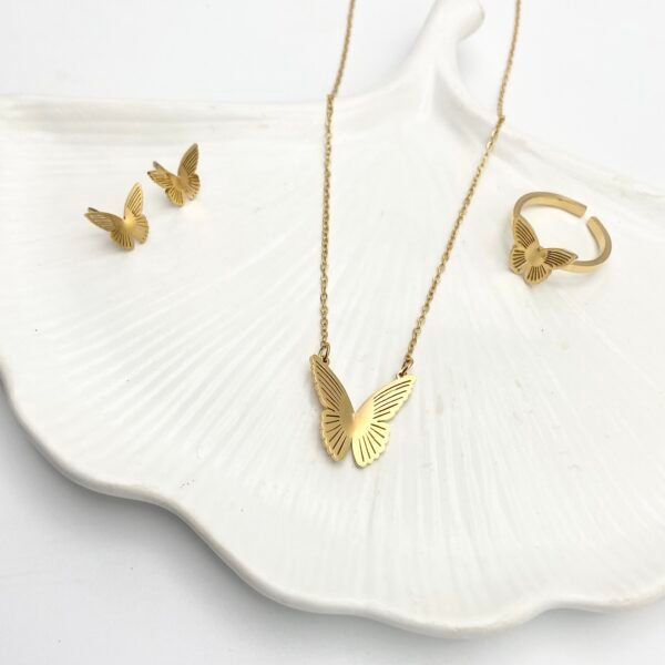 Gold Butterfly Set