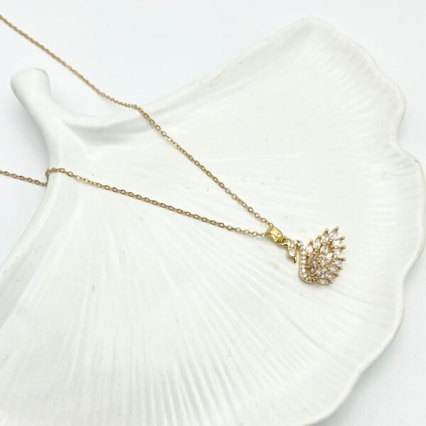 Swan Zirconia Necklace - Image 2