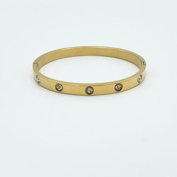 Golden Stone Bangle - Image 2