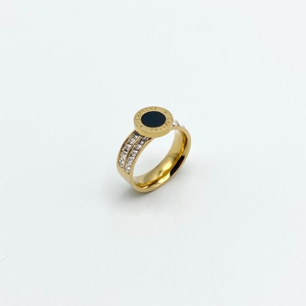 Black Circle Ring